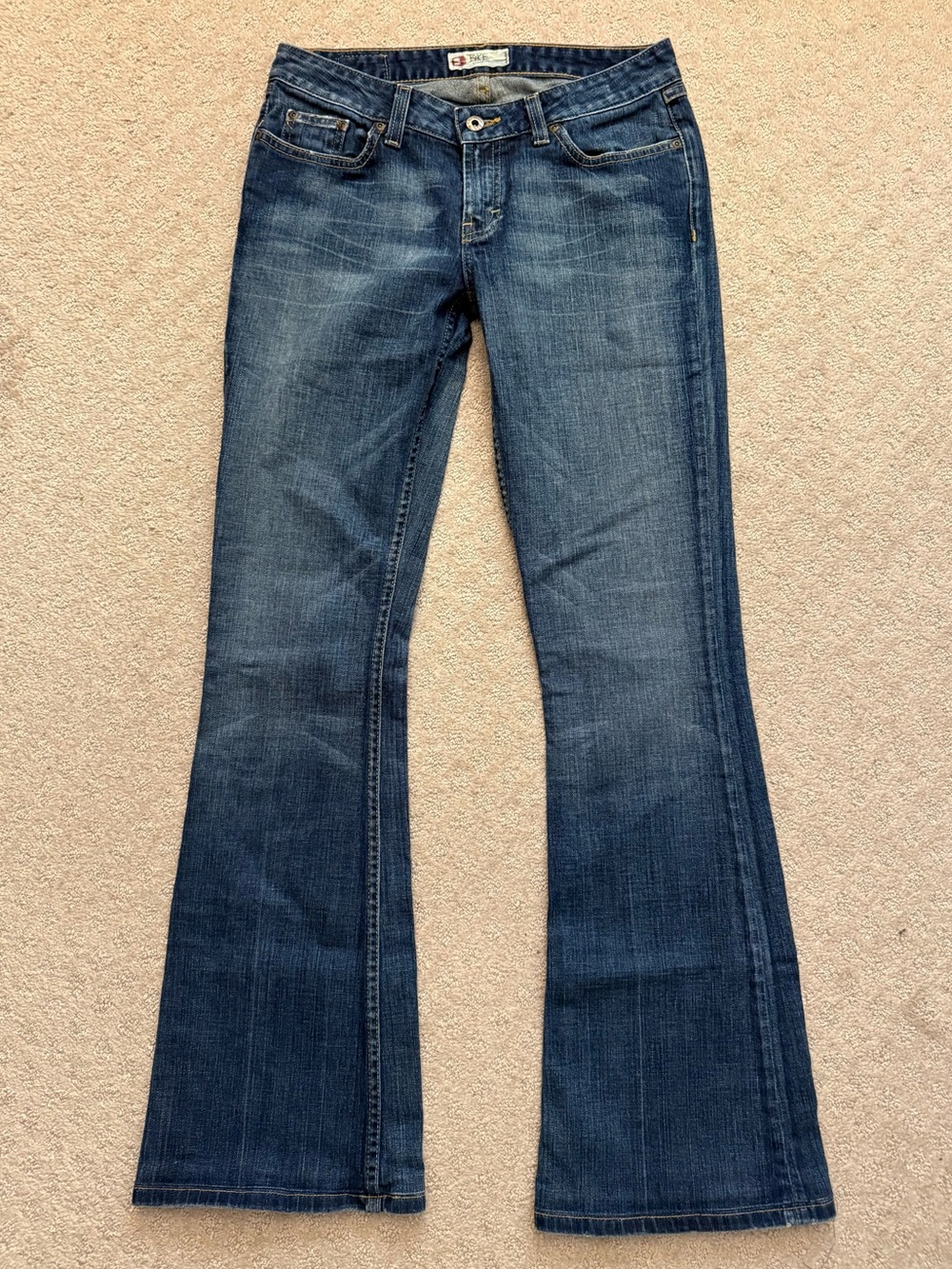 BKE Bootcut Flare Jeans BKE Element Stretch 28 Long Low Rise Mid Rise 28 Tall